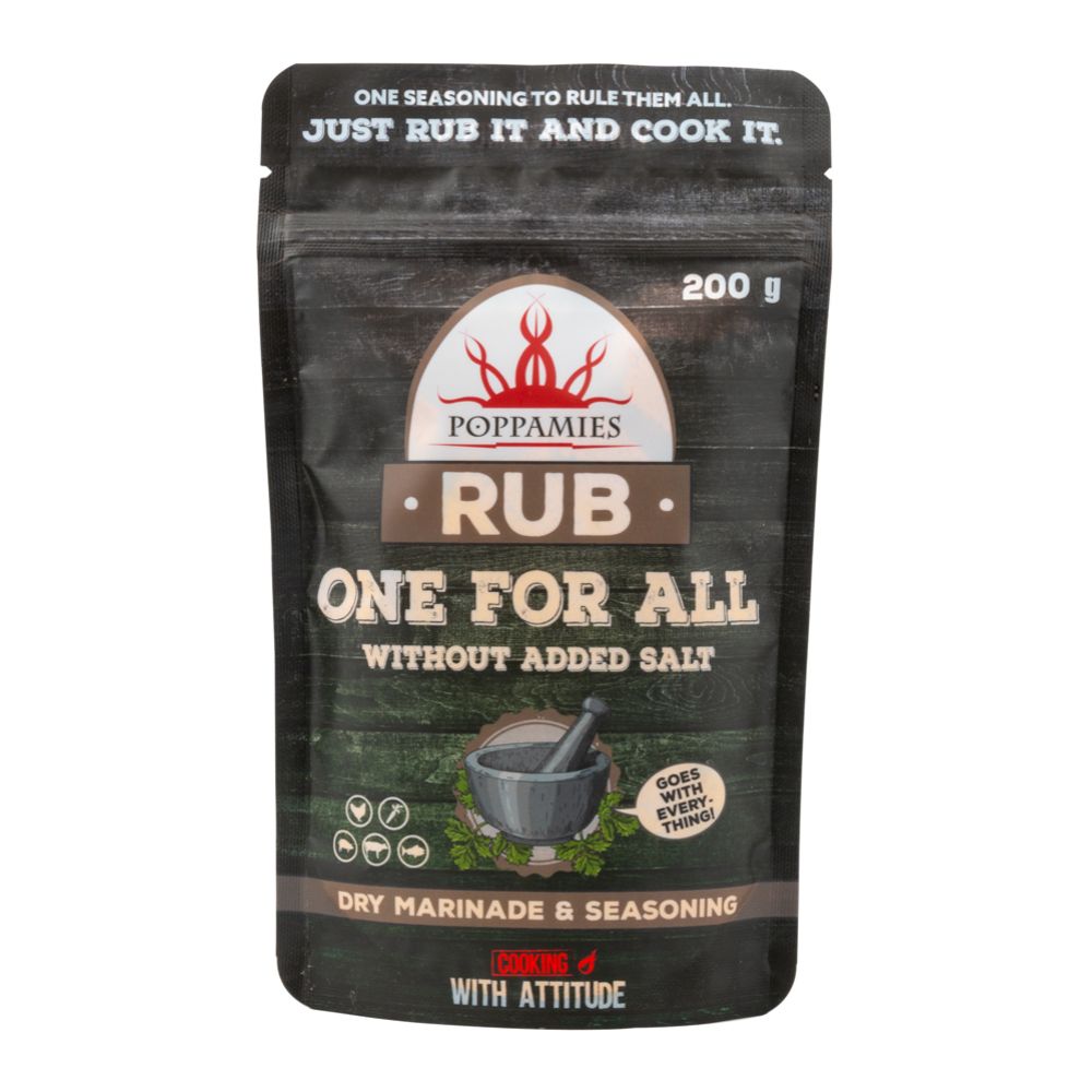 Poppamies Rub One For All mausteseos 200 g