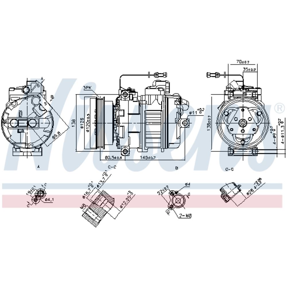 Kliimaseadme kompressor 30-8196