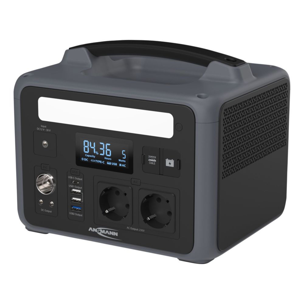 Ansmann virta-asema 600 W
