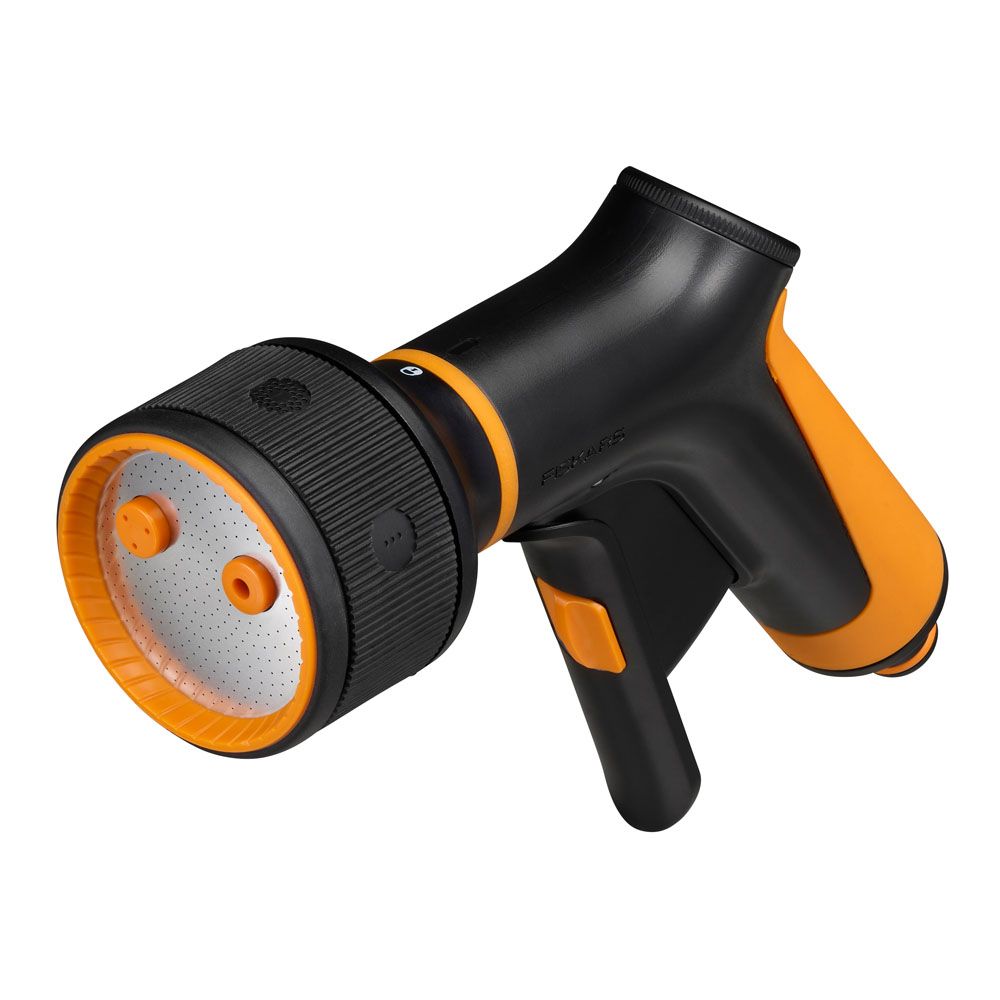 Fiskars Comfort sprinklerpistol 3-funktion, front trigger