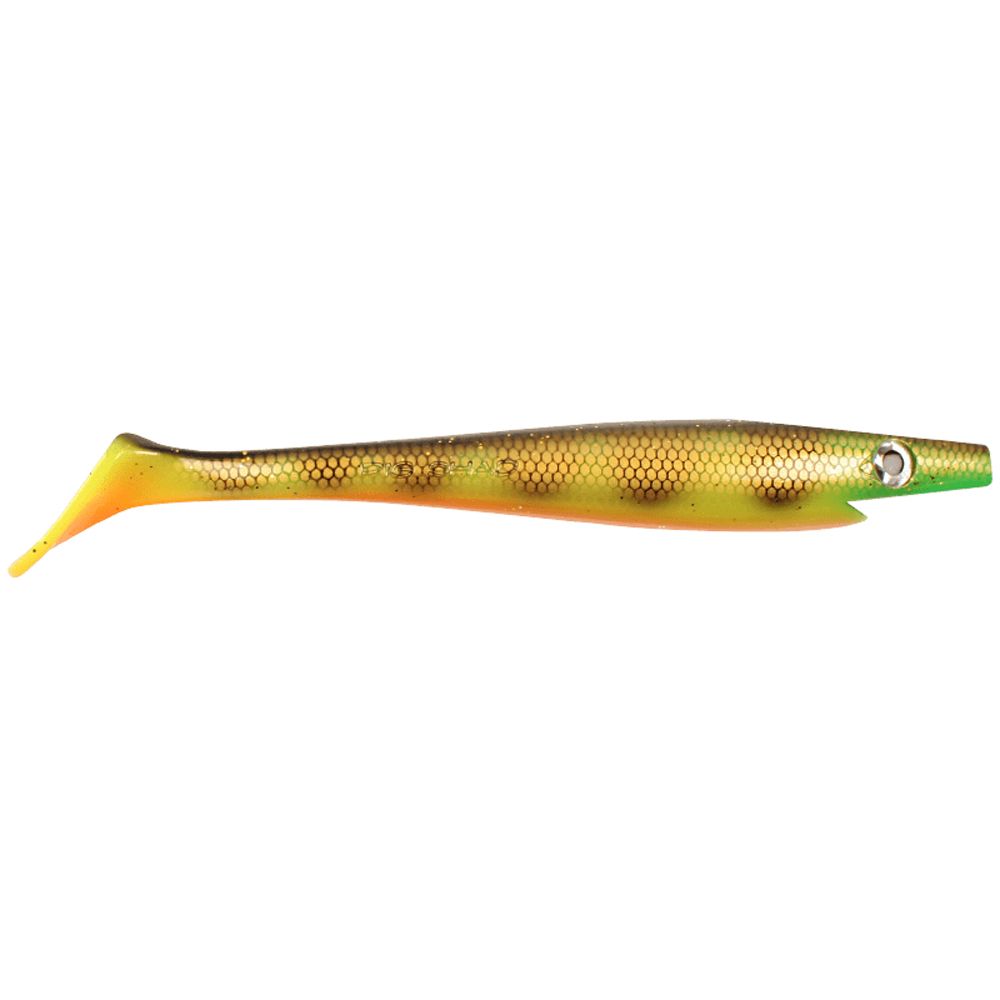 Strike Pro Pig Shad jr 20 cm 50 g haukijigi väri: Red Tiger 141