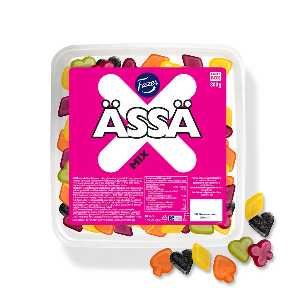 Fazer Ässä Mix 800 g