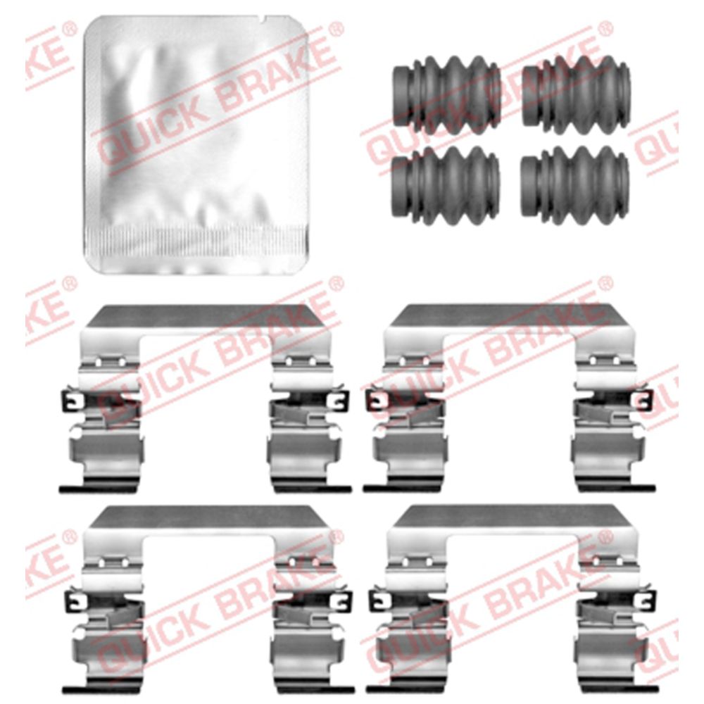 Tillbehörssats, skivbromsbelägg 23-01989