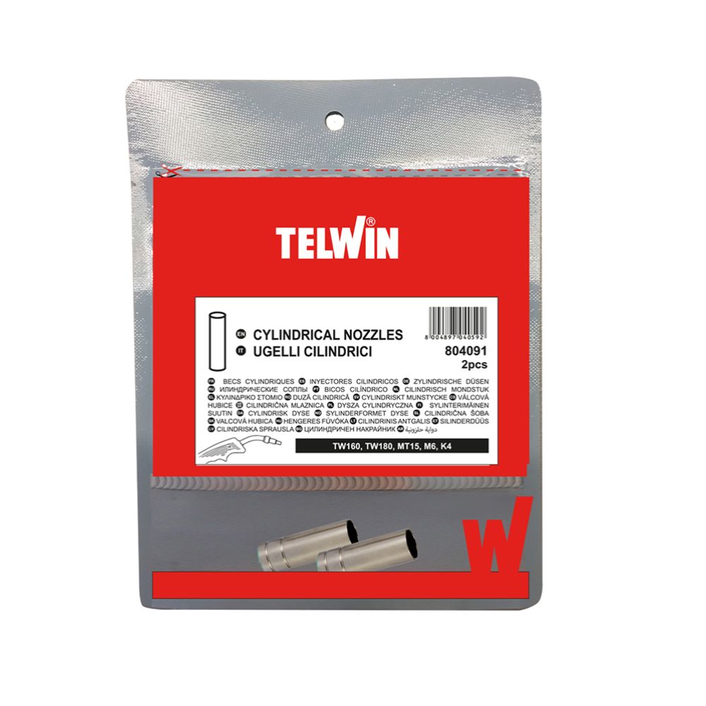 Telwin 804091 MIG gaasipadrun, silinder 2 tk