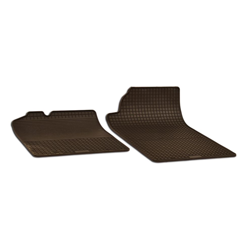 Gummimattsats Smart 451 2010- gummi svart