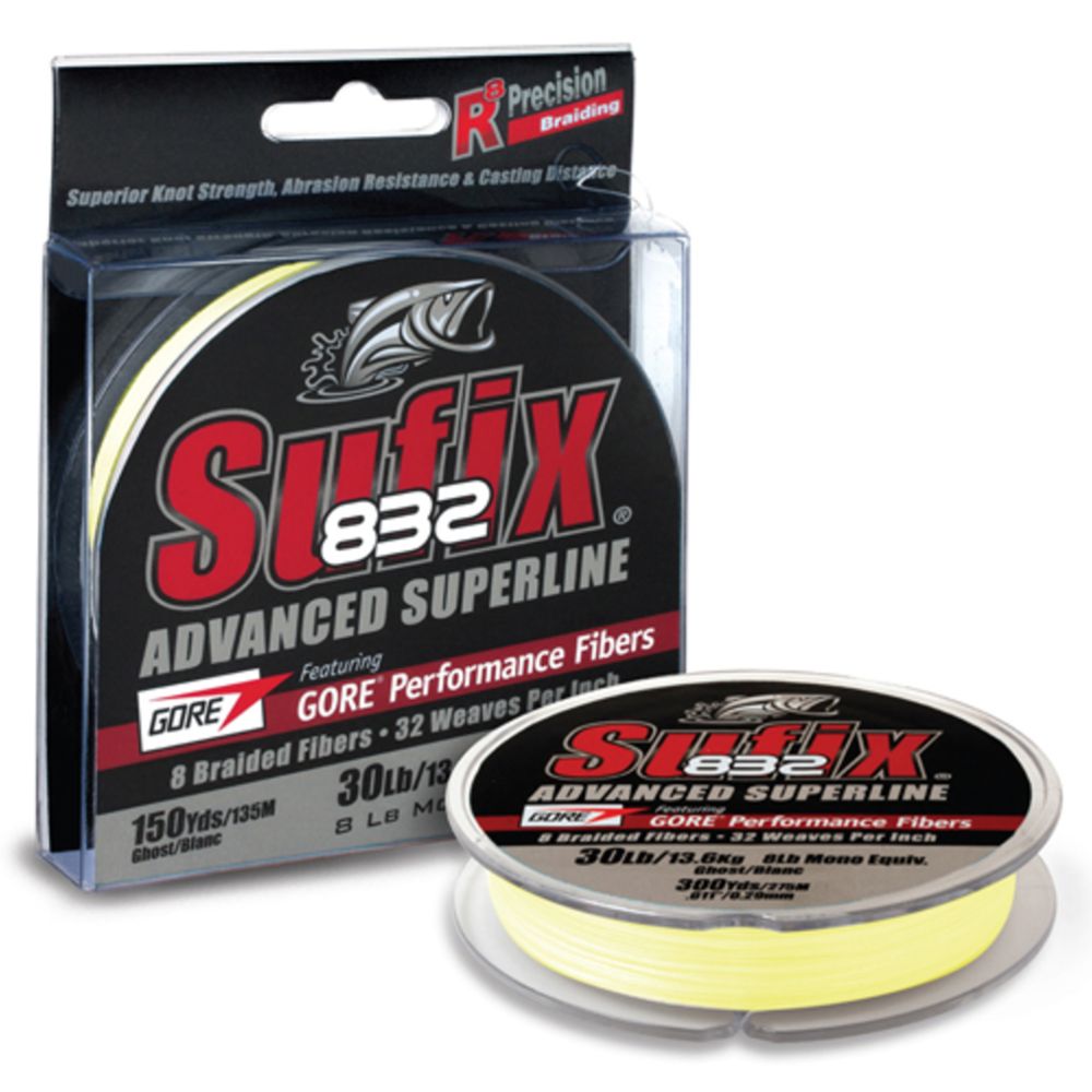 Sufix 832 õngenöör fluorestseeriv kollane 120 m