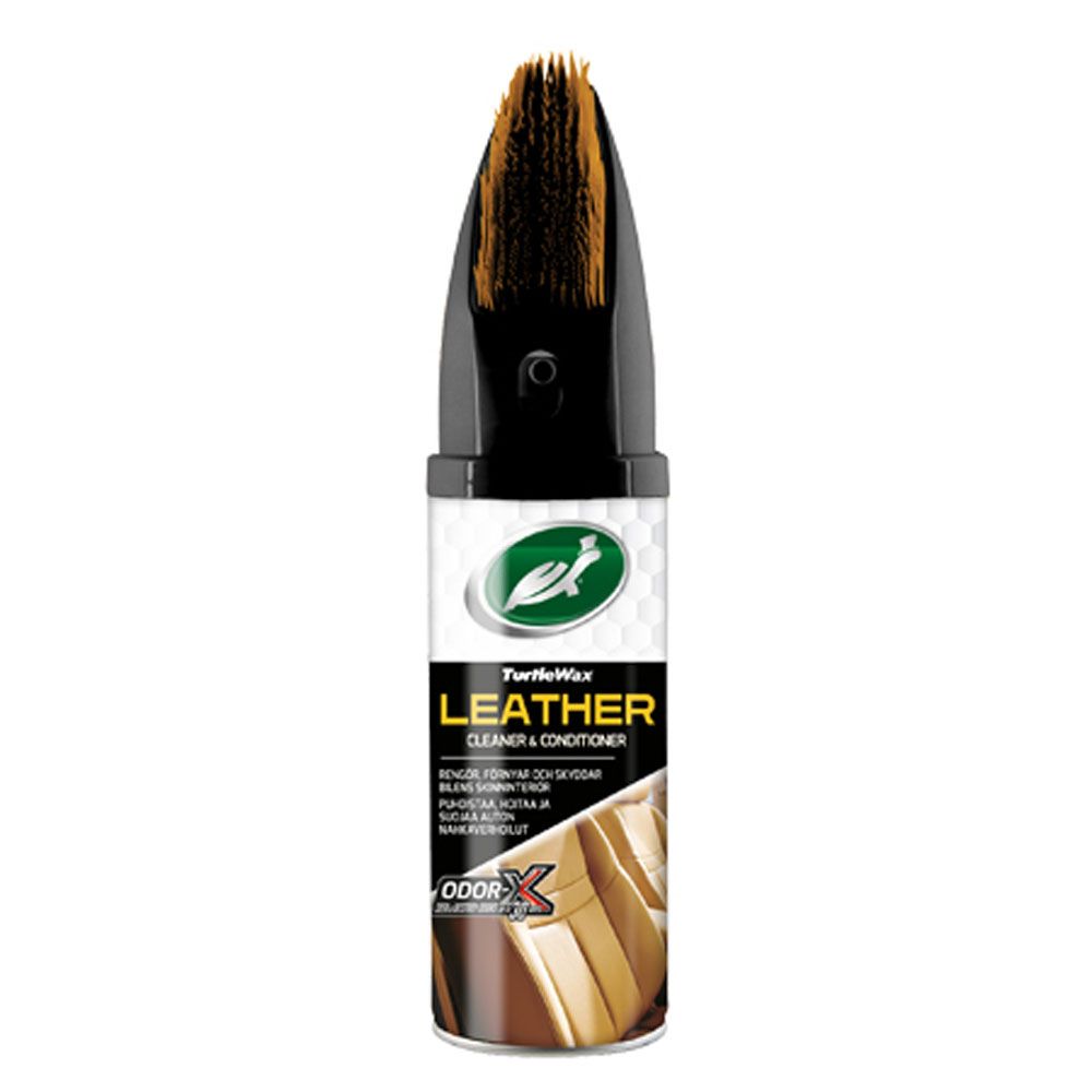 Turtle Wax Power Out harjaga nahkpindade puhastusvahend, 400 ml