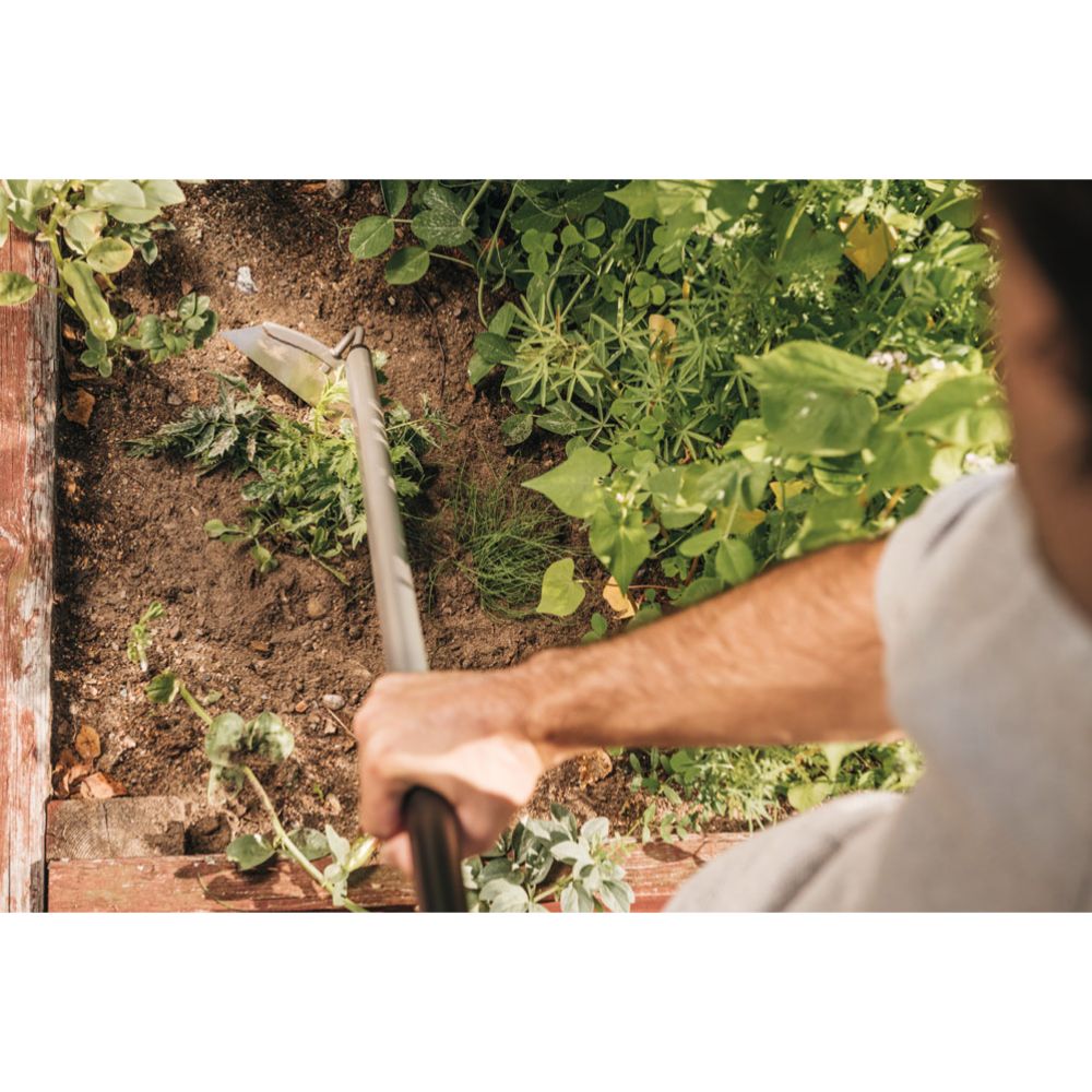 Fiskars Ergonomic Hoe Metal shaft