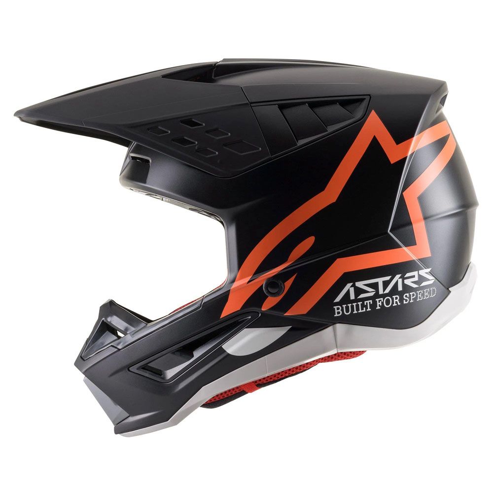 Alpinestars S-M5 Compass krossikiiver must/oranž