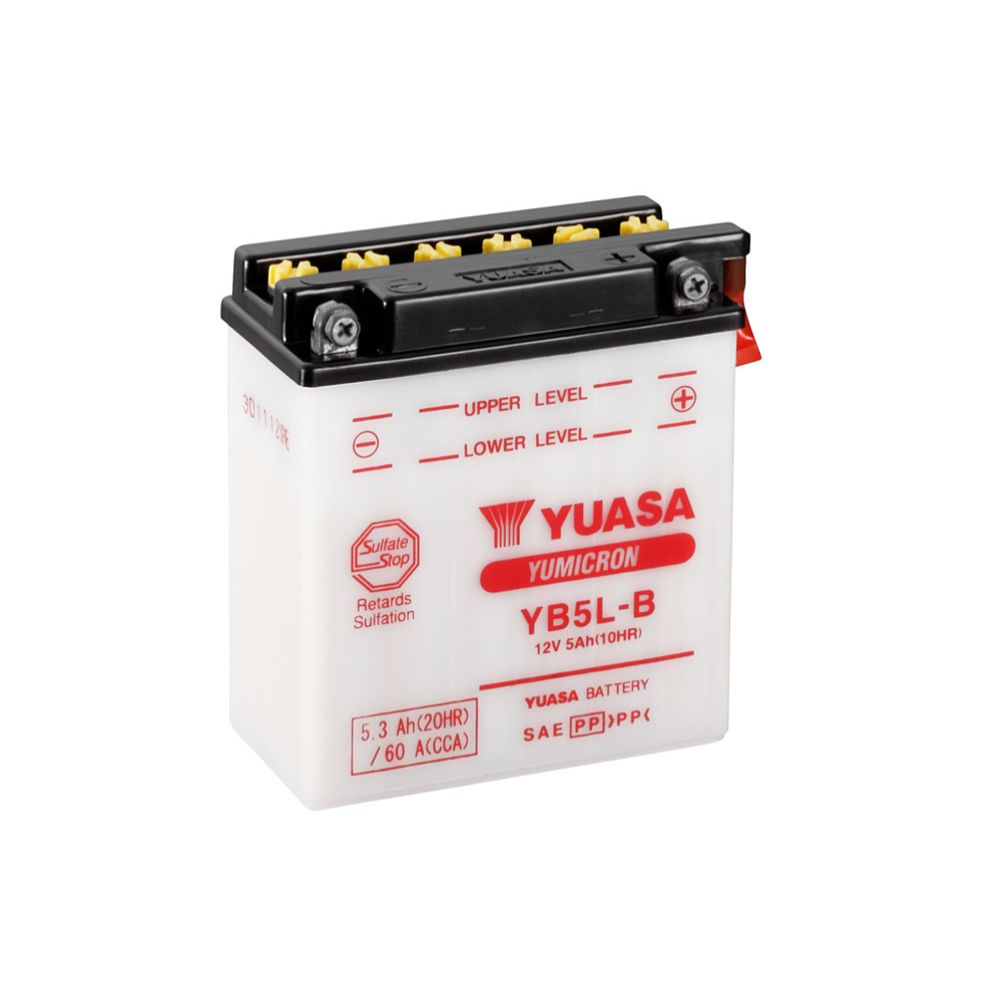 Yuasa mootorratta aku 12 V 5 Ah "YB5L-B"