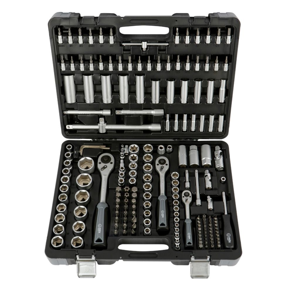 MTX Tools Basic 191-osaline padrunikomplekt, 1/4", 3/8" & 1/2"