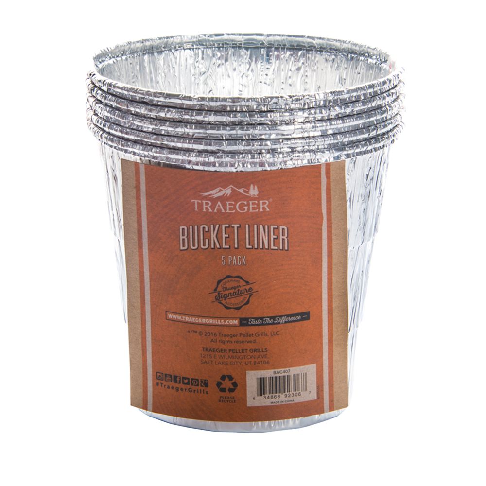 Traeger fettuppsamlare 5 st. rund
