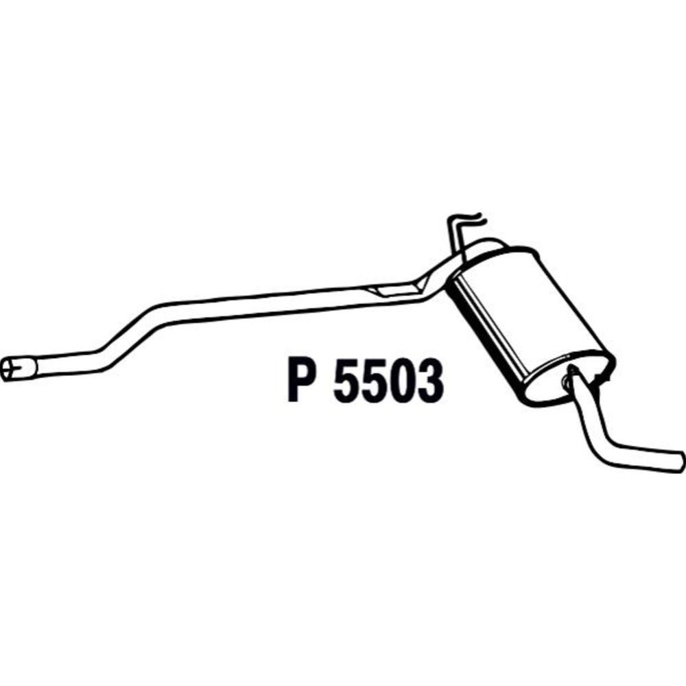 Takaäänenvaimentaja 14-5503