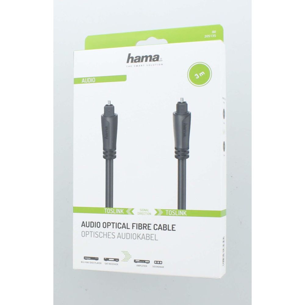 Hama Optinen kaapeli, ODT (Toslink), 3,0 m