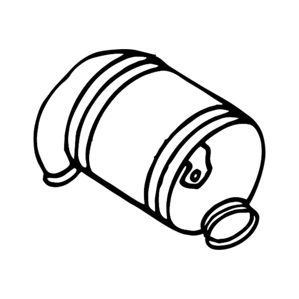 Sot-/partikelfilter, avgassystem 13-9851