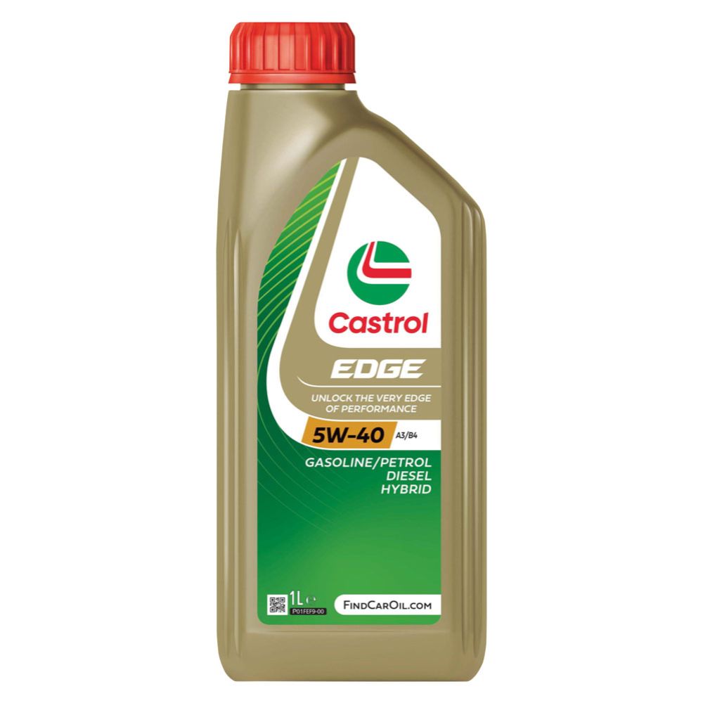 Castrol Edge 5W-40 A3/B4 motorolja 1 l