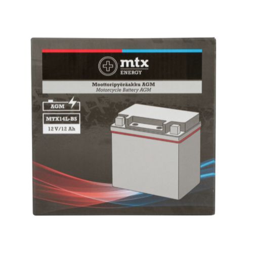 MTX Energy AGM-akku 12V 12Ah MTX14L-BS (P150xL87xK145mm)