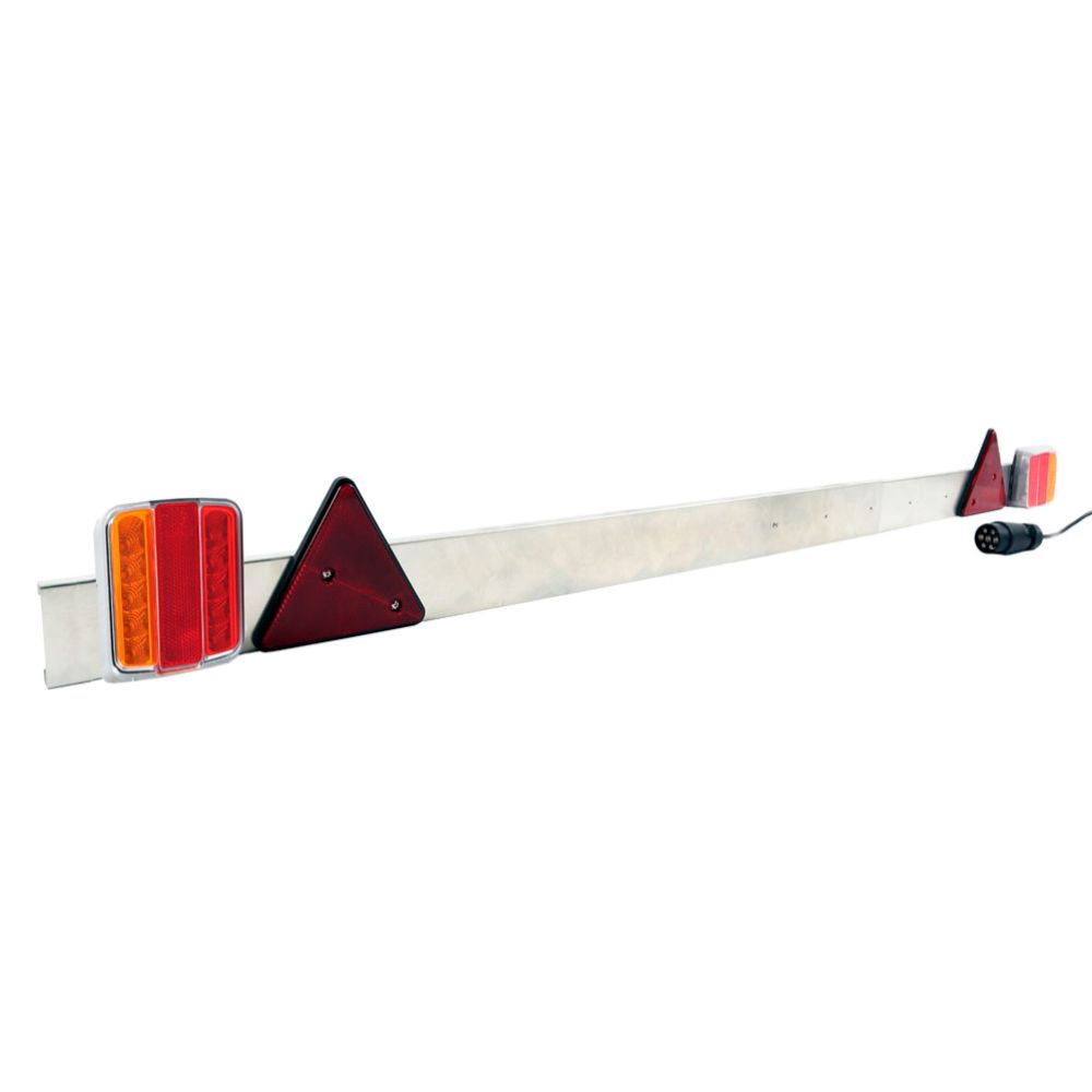 AX4 bakljuspanel LED Basic justerbar, 7,5 m sladd