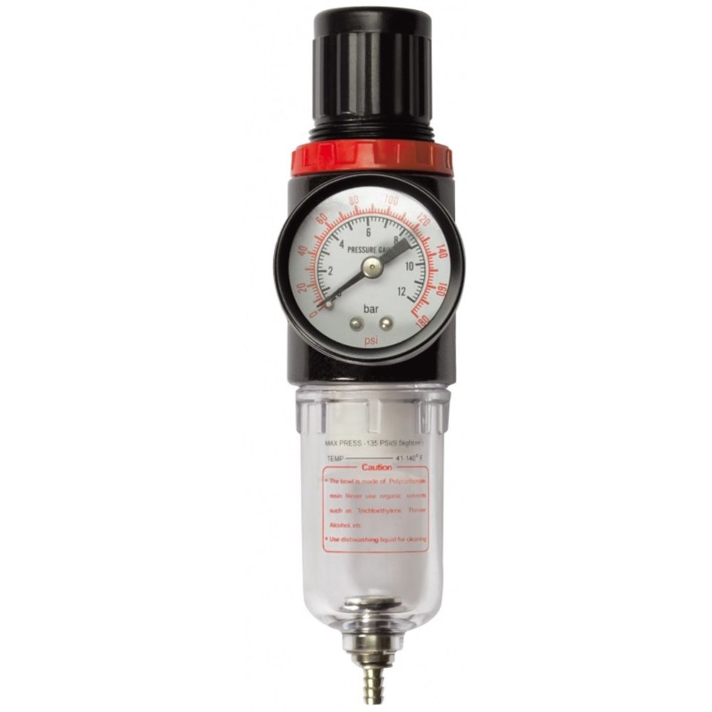 Stanley tryckluftsfilter med regulator och manometer