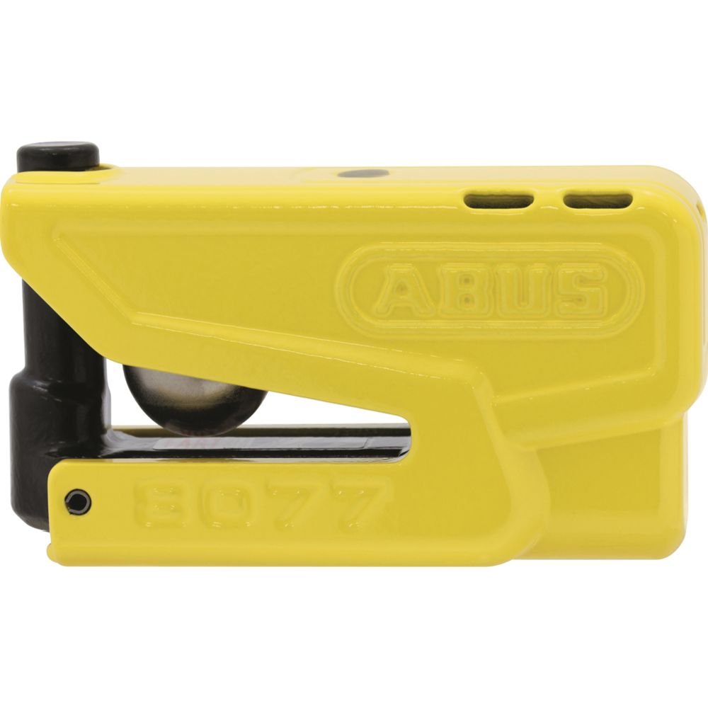 Abus Granit Detecto X-Plus 8077 2.0 skivbromslås med larm gul