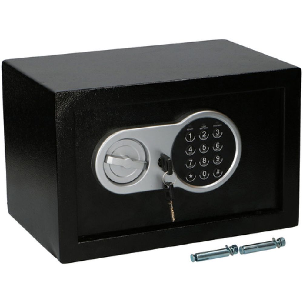 Safe Alarm elektroniskt kassaskåp 31 x 20 x 20 cm