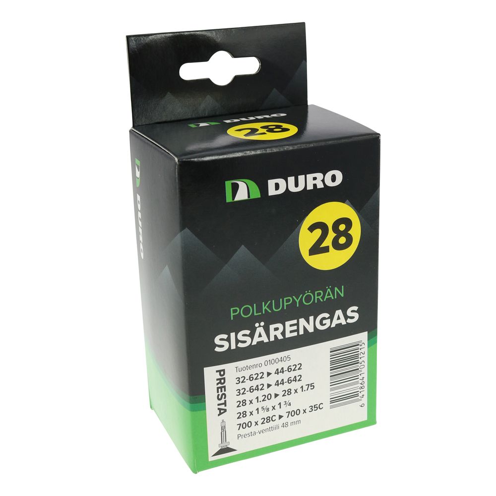 Duro 32-44/622 cykelslang med Presta‑ventil