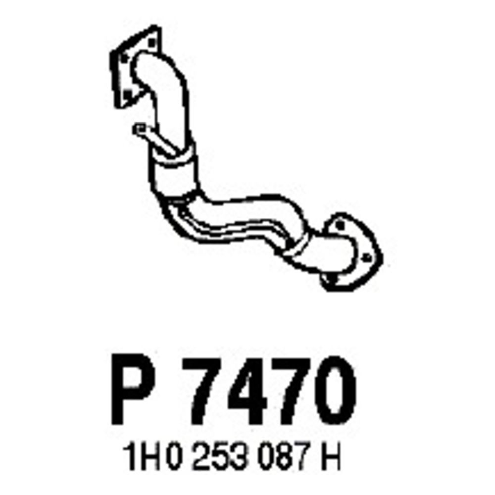 Avgasrör 14-7475