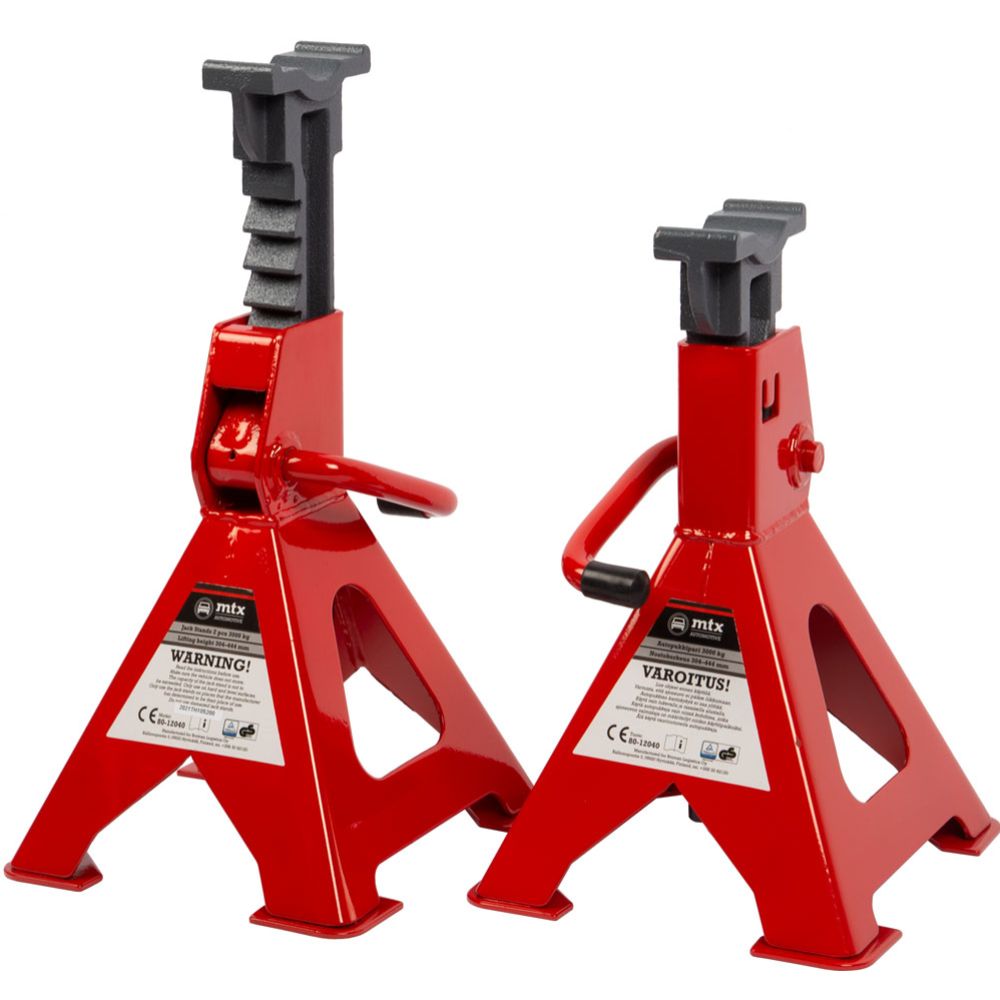 MTX Automotive pallbockar 3 ton 2 st.
