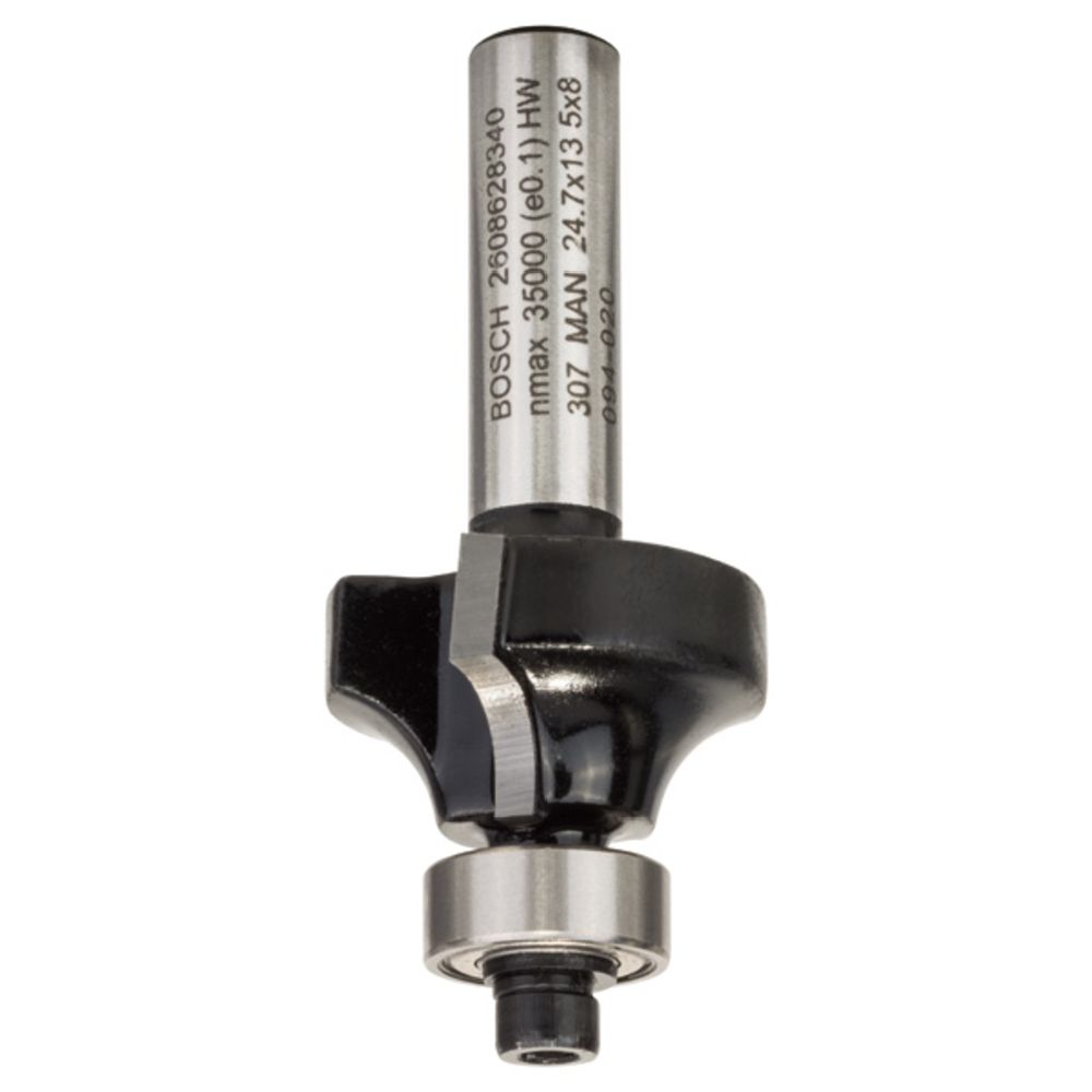 Bosch yläjyrsinterä pyöristys 6 mm x 14 mm