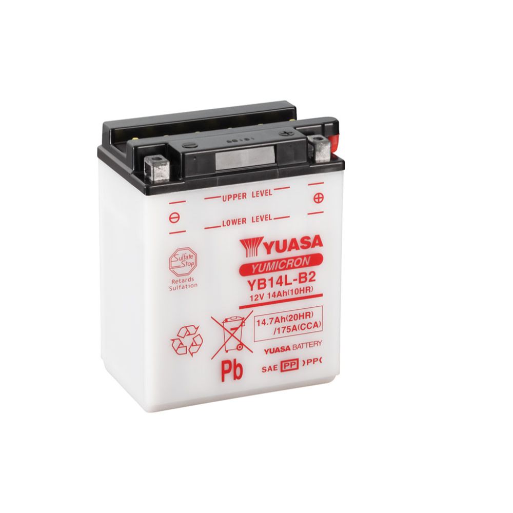 Yuasa MP-akku 12V 14Ah "YB14L-B2"