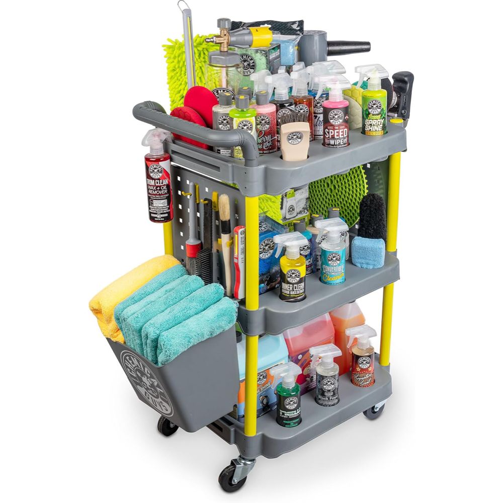 Chemical Guys Shine Station Ultimate Detailing Cart autonhoitokärry