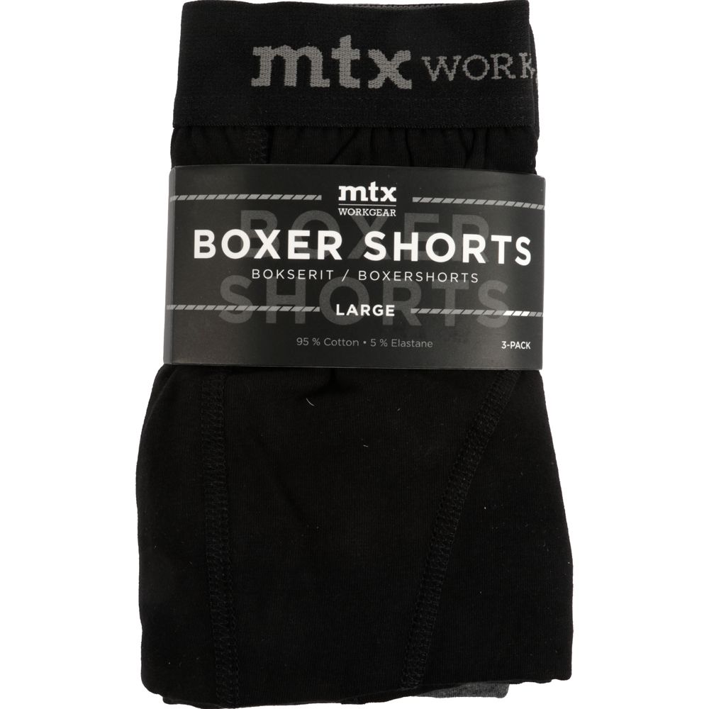 MTX Workgear bokserit 3pr