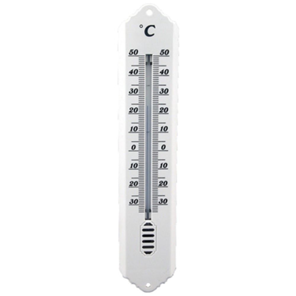 Pisla rumstermometer vit