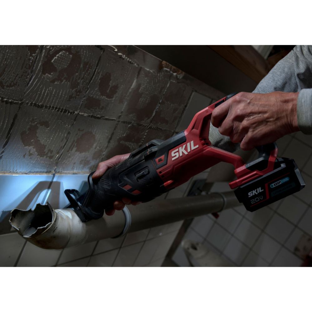 Skil 3480 DA kolborstlös batteridriven tigersåg 2,5 Ah 20 V