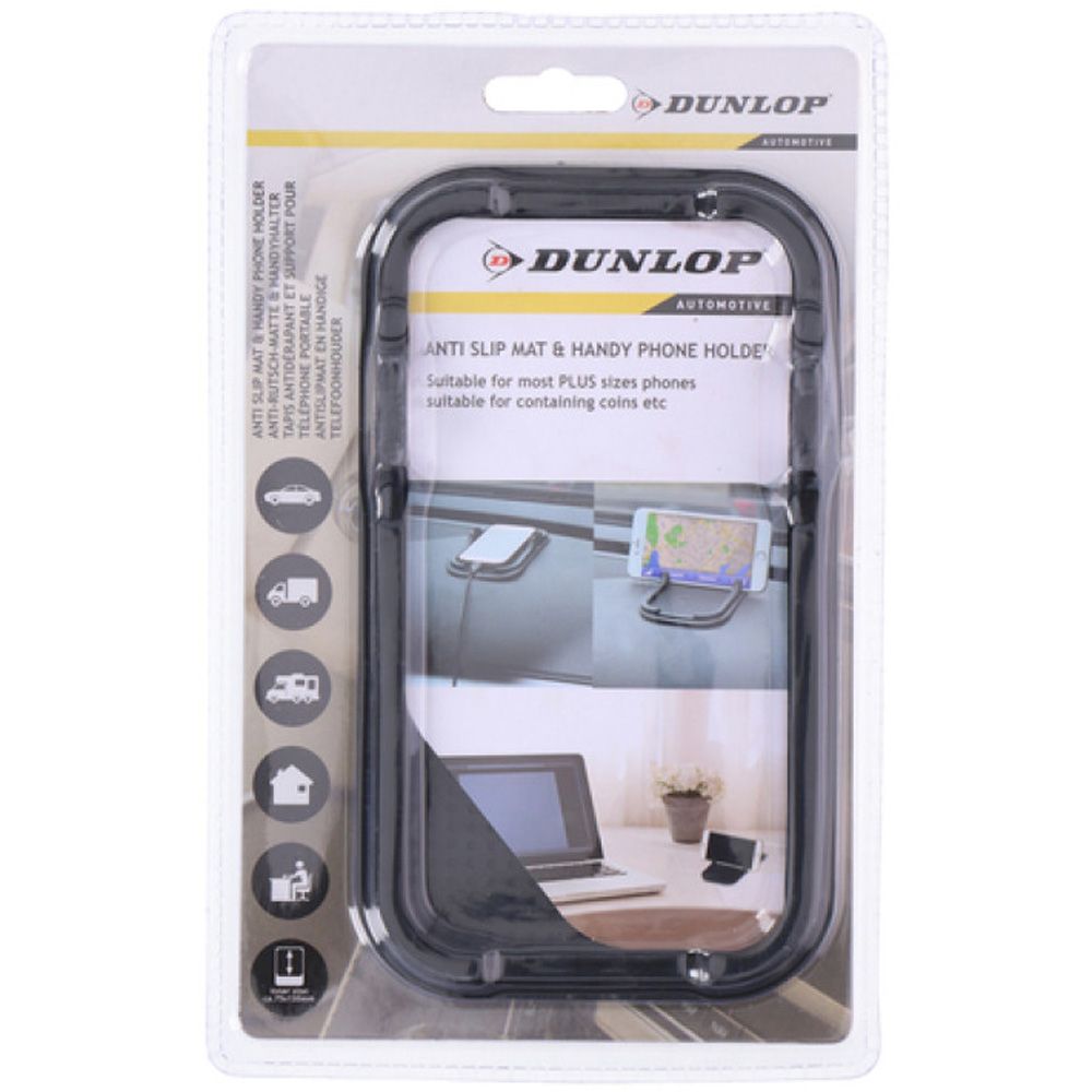 Dunlop antiglidmatta med mobilhållare