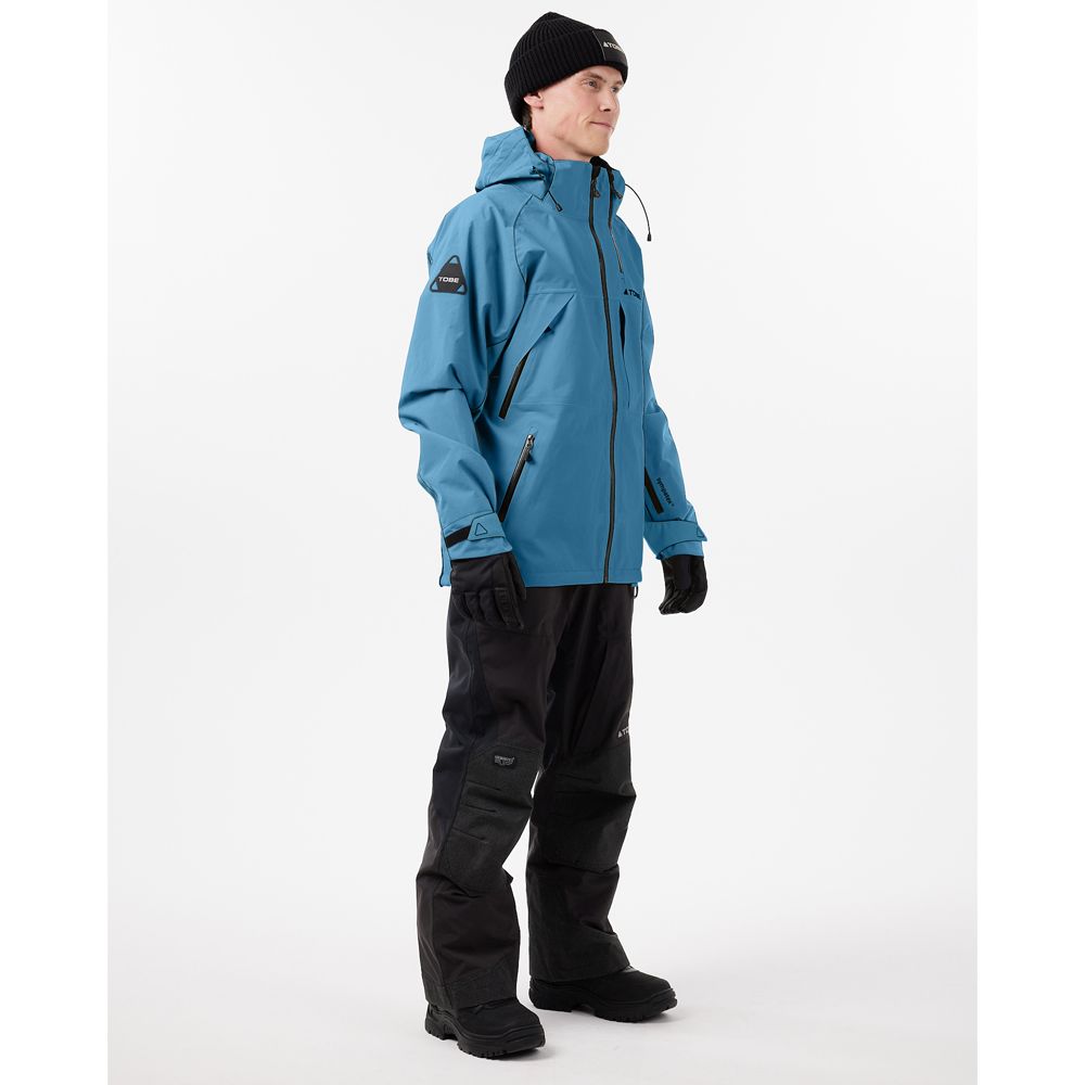 Tobe Vivid skoterjacka Mallard Blue