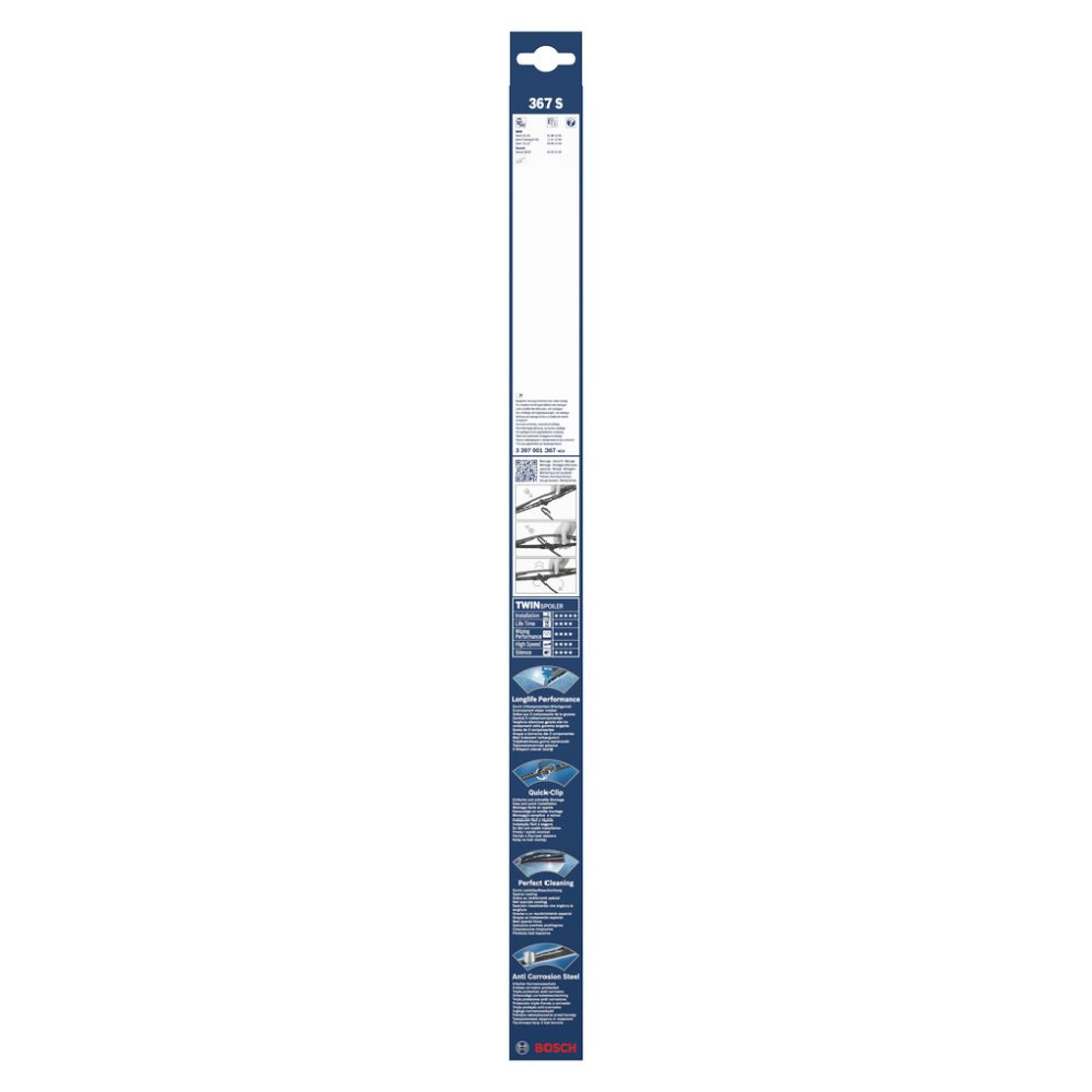 Bosch-Spoiler sulkapari "367S" 60+63cm