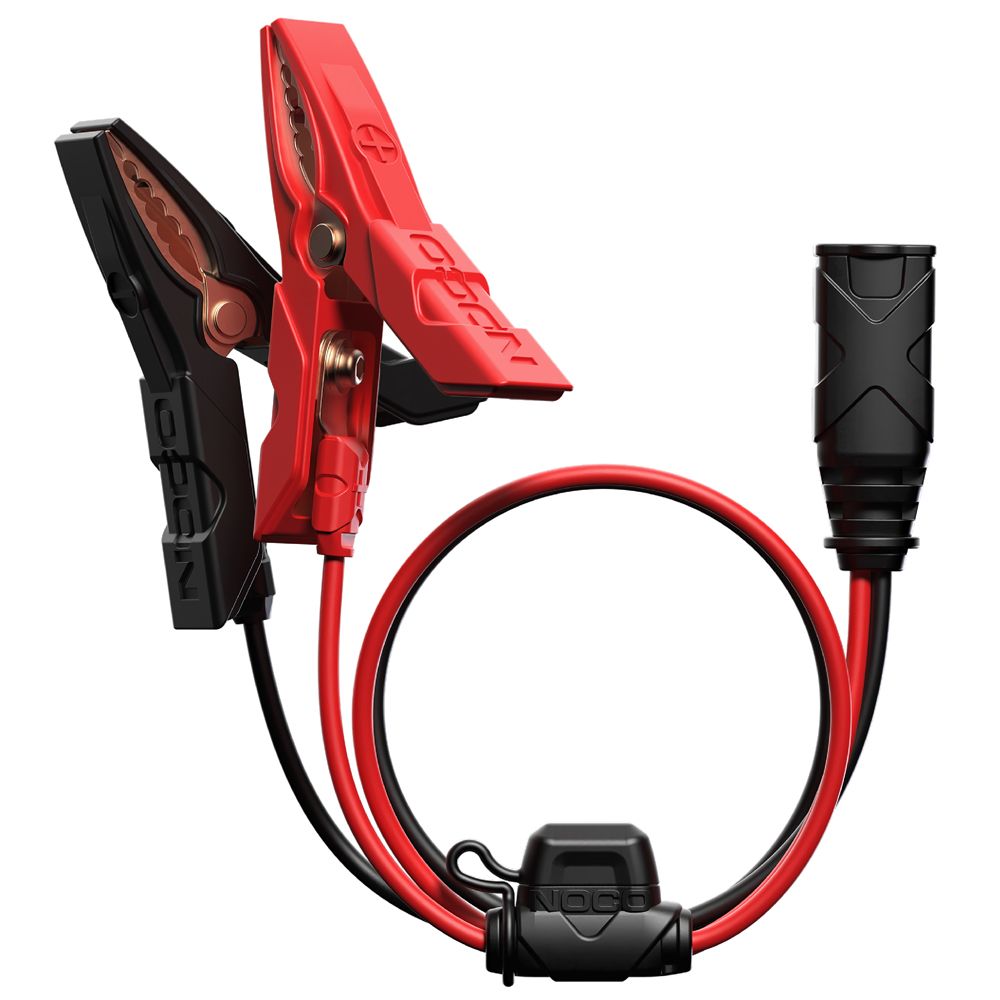 NOCO GC001 batteriladdningskablar med krokodilklämmor M6