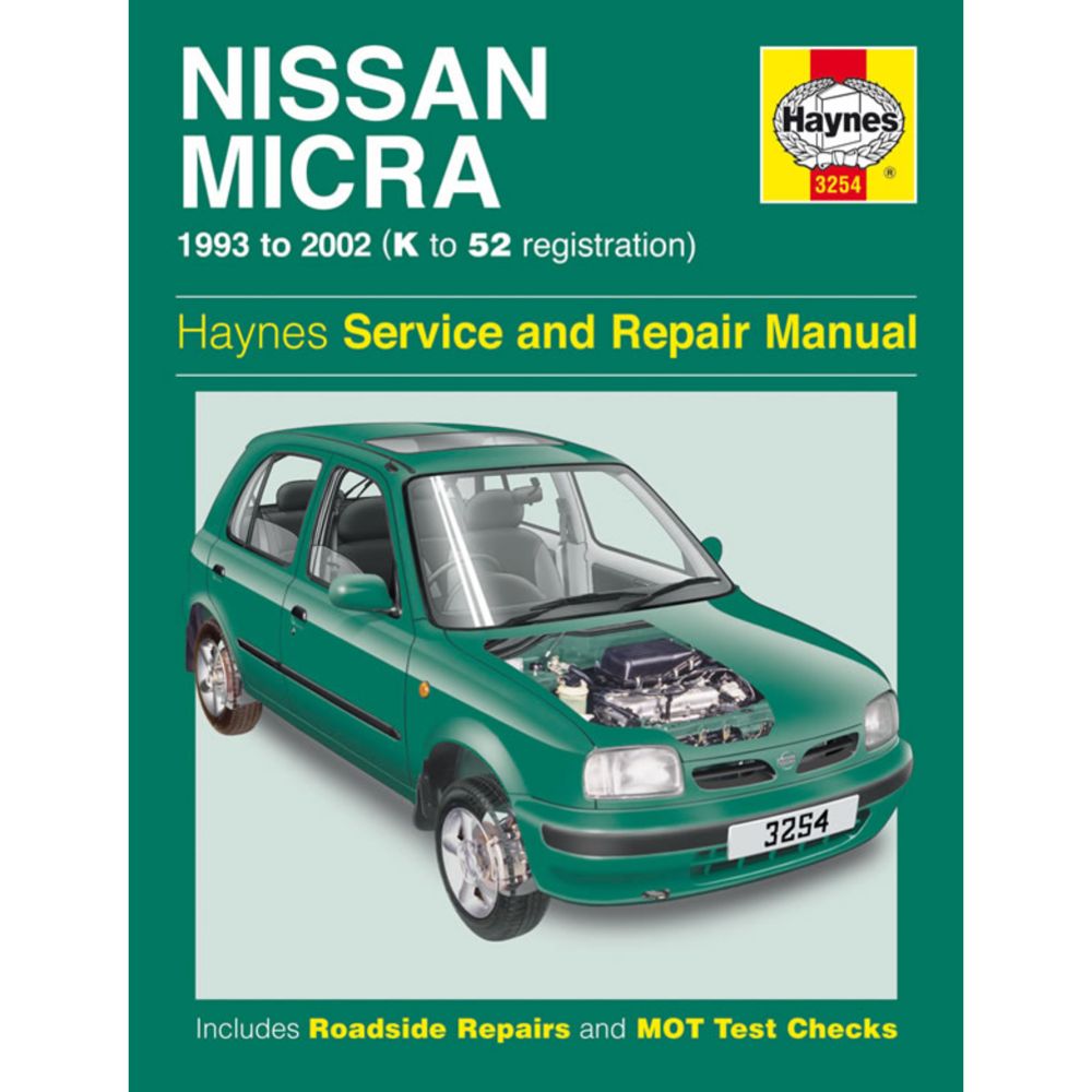 Korjausopas Nissan Micra 93->99 englanninkielinen