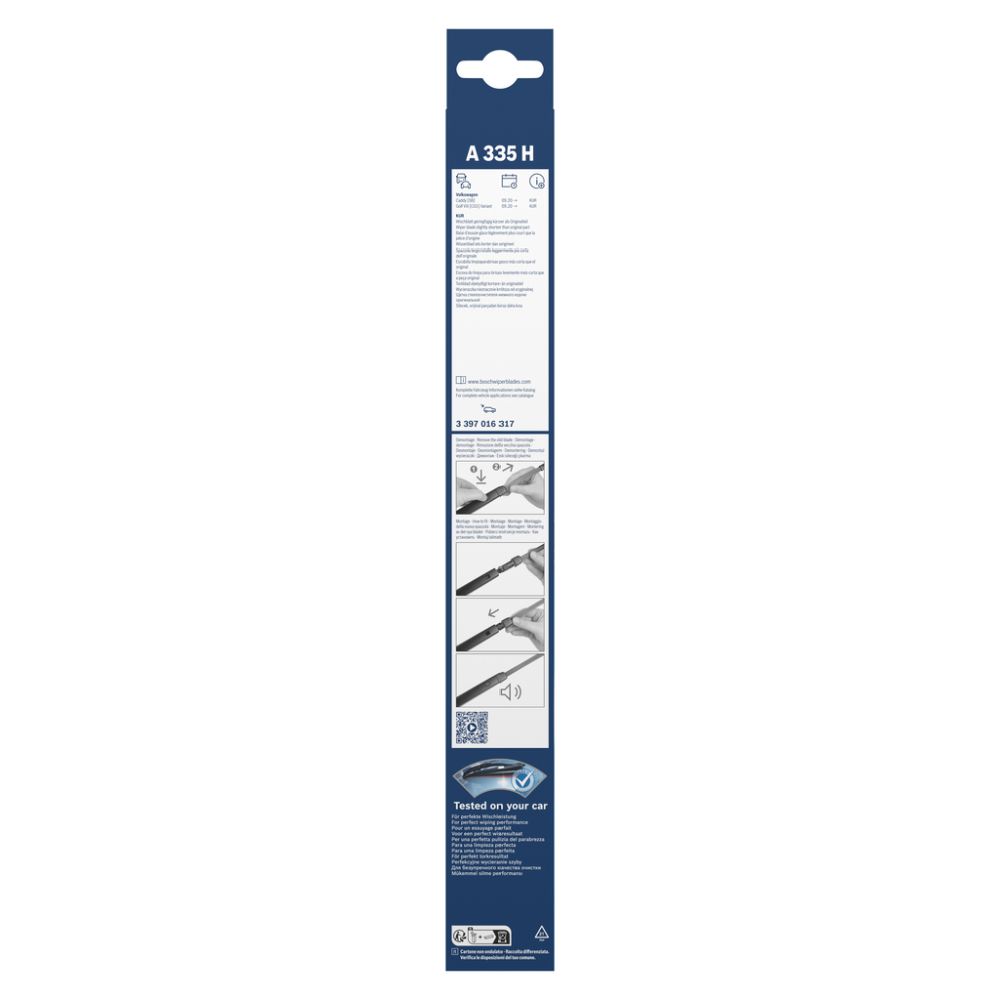 Bosch A335H takalasinpyyhin 33 cm