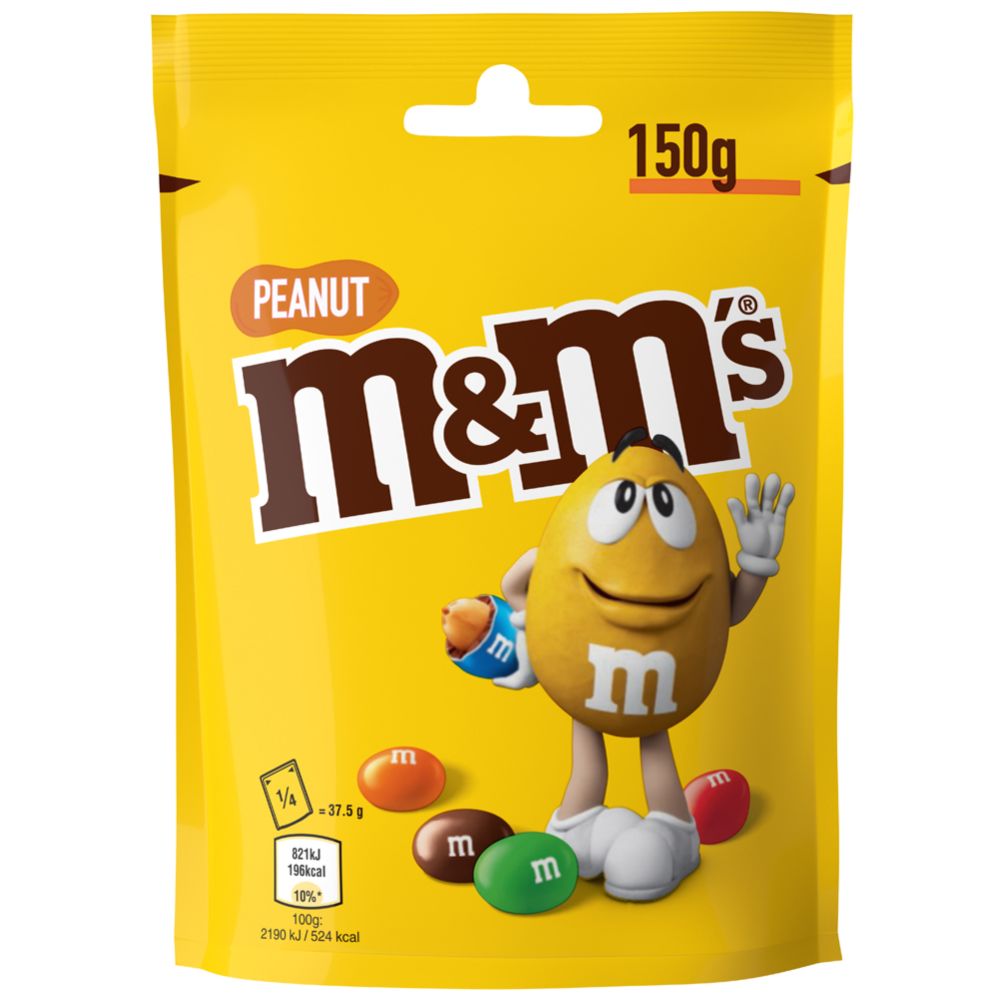 M&M''s Peanut maitosuklaa 150 g