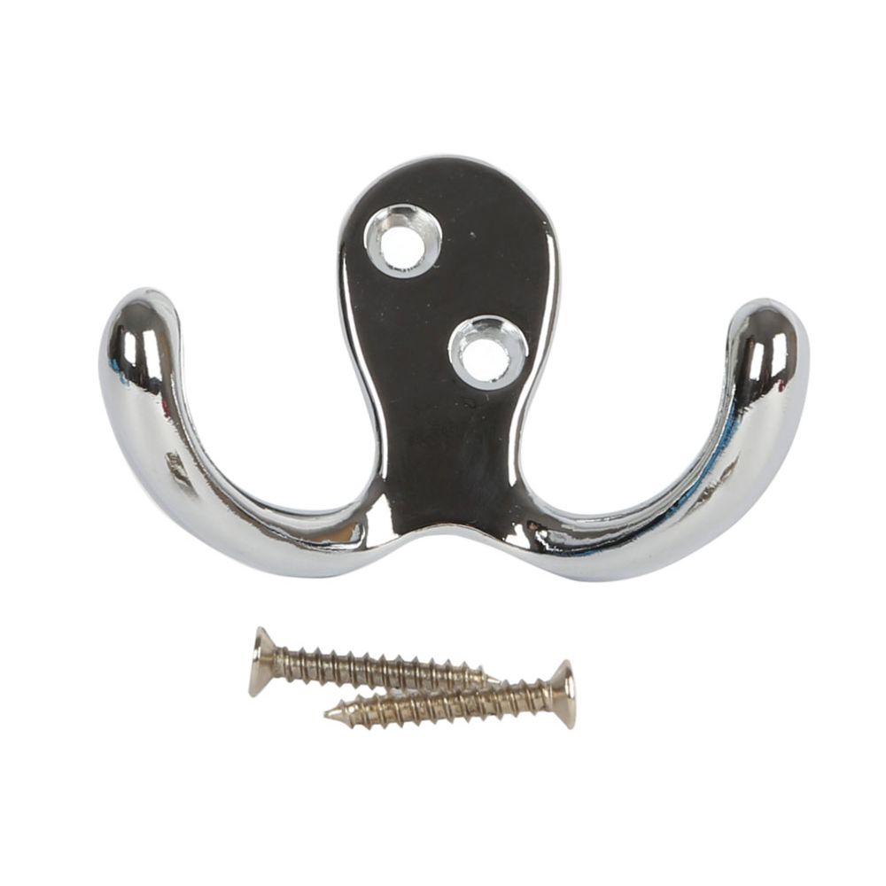 Fixxer® riidekonks kroomitud topeltmudel 73 x 50 mm