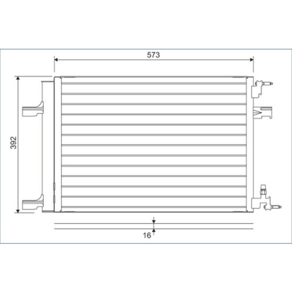 Kliimaseadme kondensaator 30-03597