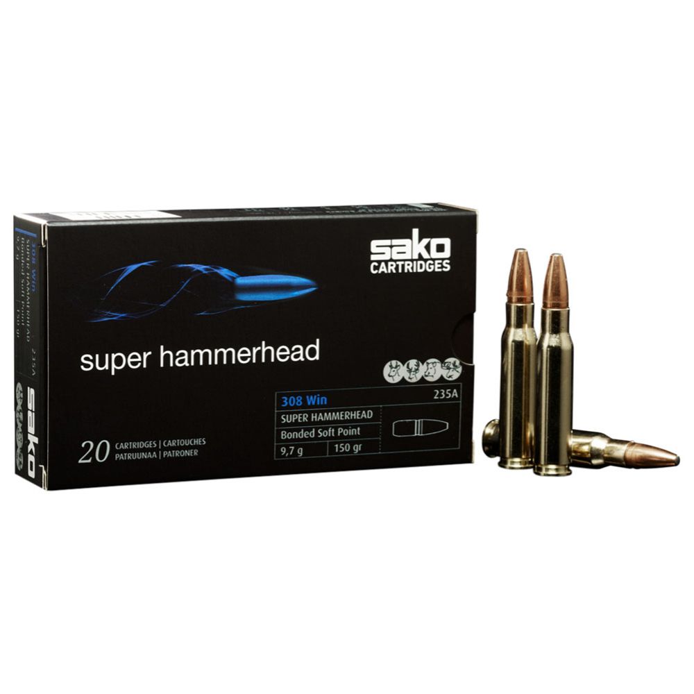 Sako .308 Win Super Hammerhead 11,7 g 20 kpl