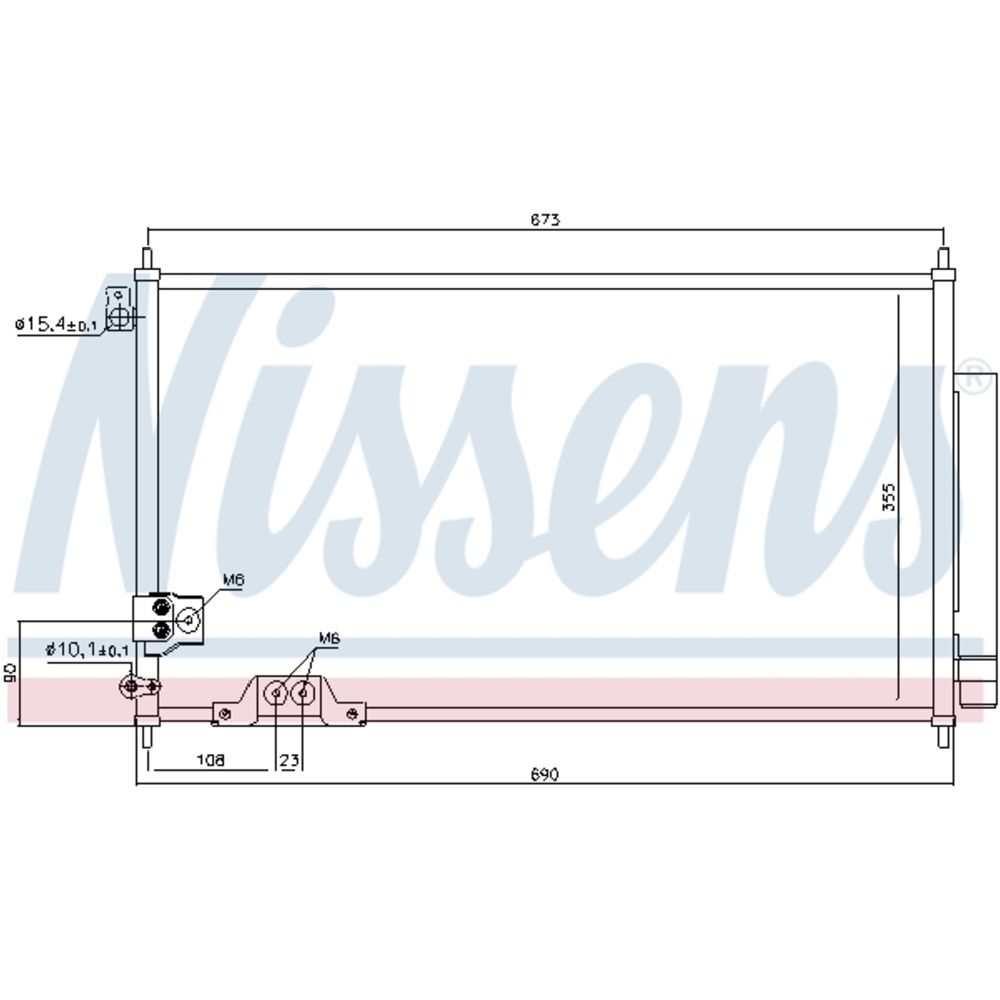 Kliimaseadme kondensaator 30-05611