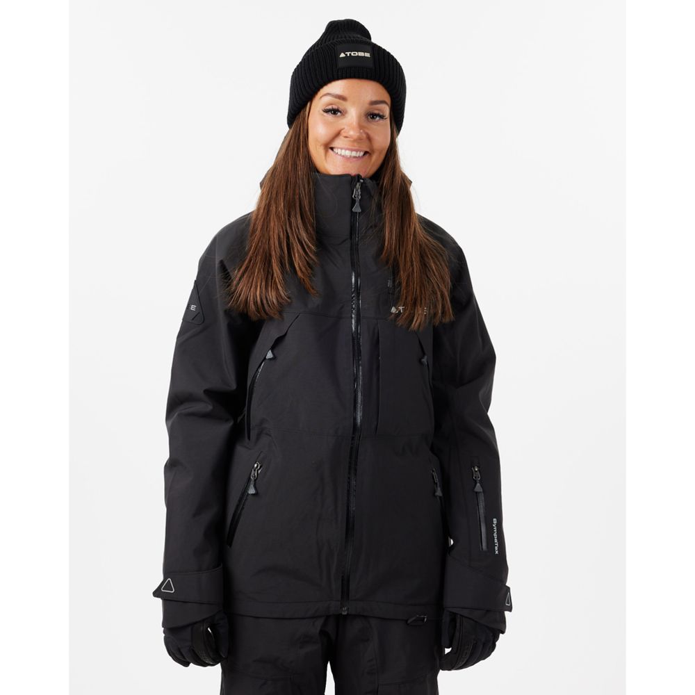 Tobe Vivid skoterjacka Jet Black