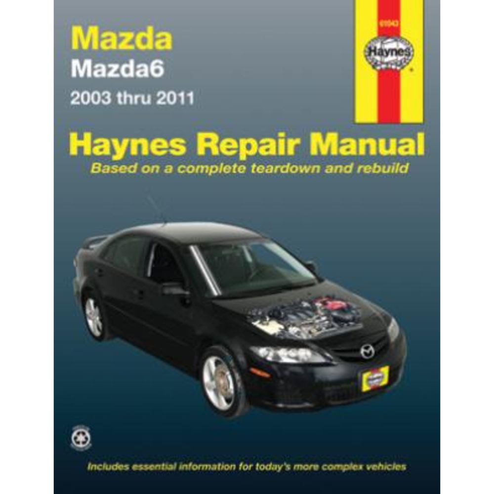 Korjausopas Mazda "6" 03-11 englanninkielinen