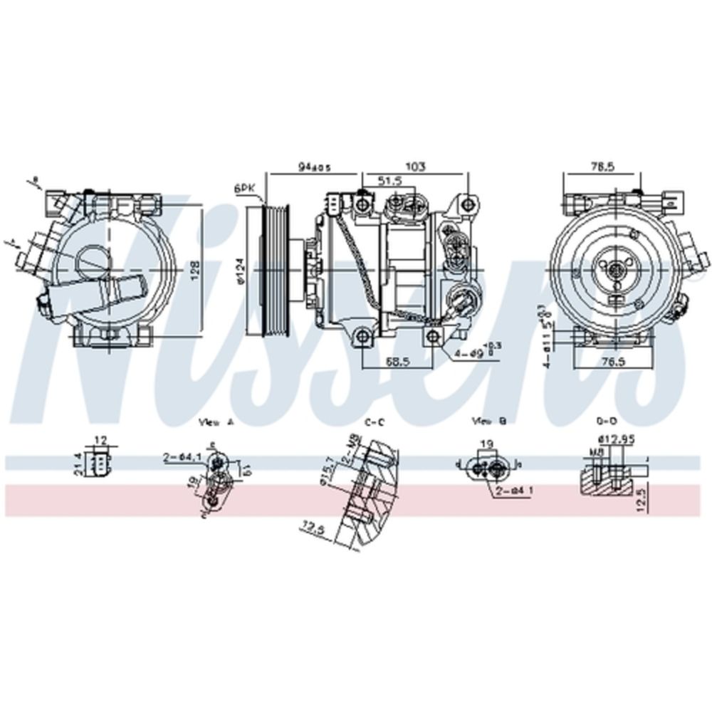 Ilmastointilaitteen kompressori 30-05189