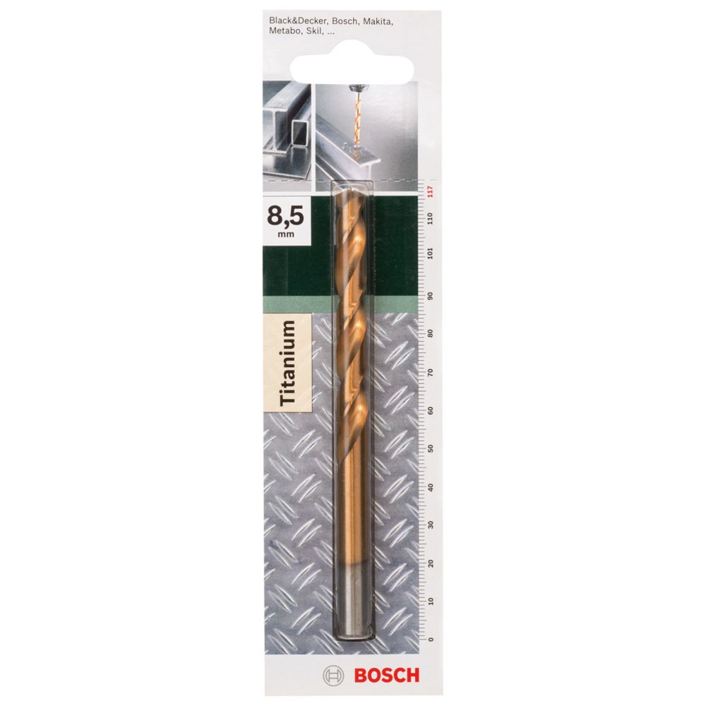 Bosch metalliporanterä HSS-TiN DIN 338
