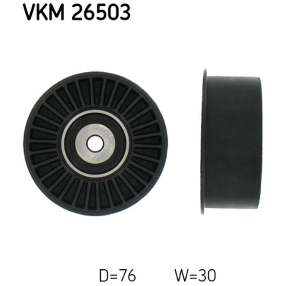 Styrrulle, kuggrem 25-6246